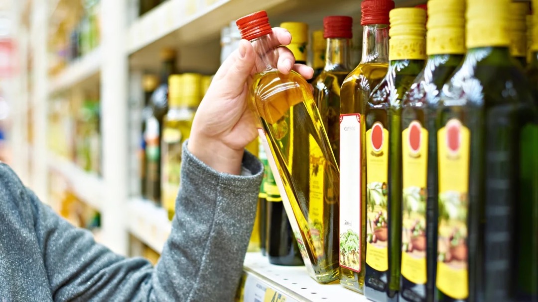 Olive Oil on Shelf