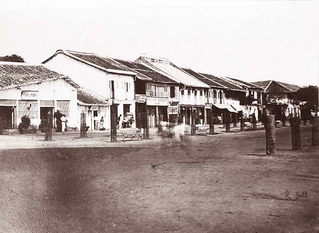 18 Houses and Shops near Saigon Port 1909
