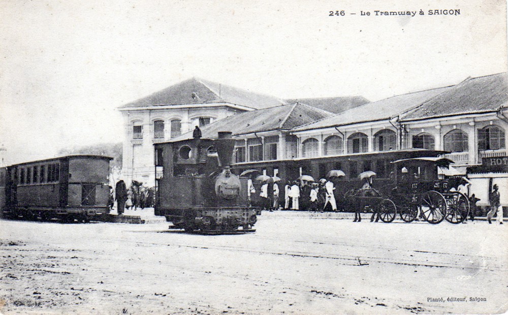 Tramway in Saigon
