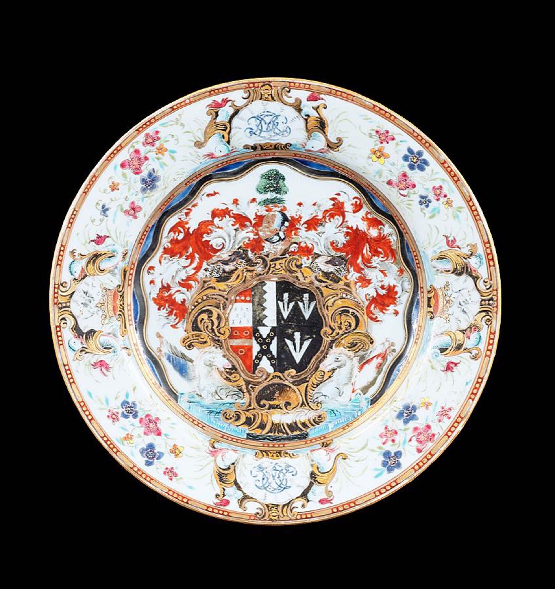 Dinner Plate, Arms of Okeover