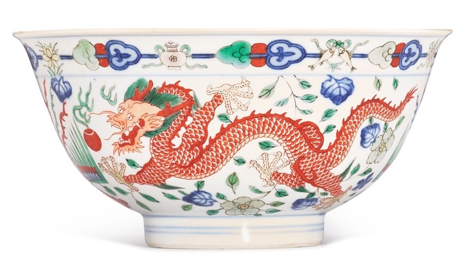 Dragon and Phoenix Bowl