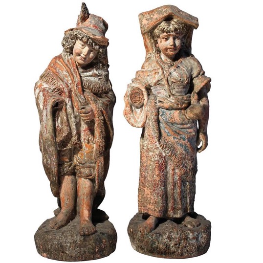 Terracotta Garden Figures