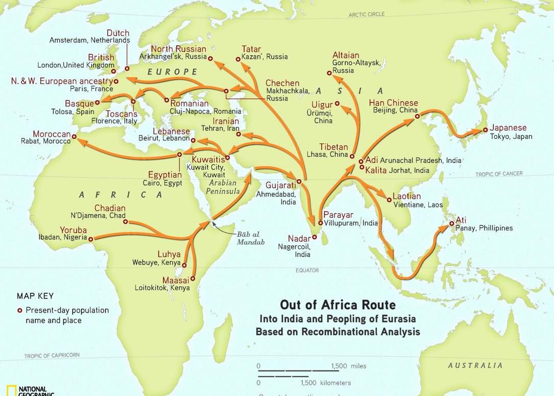 Out of Africa Route